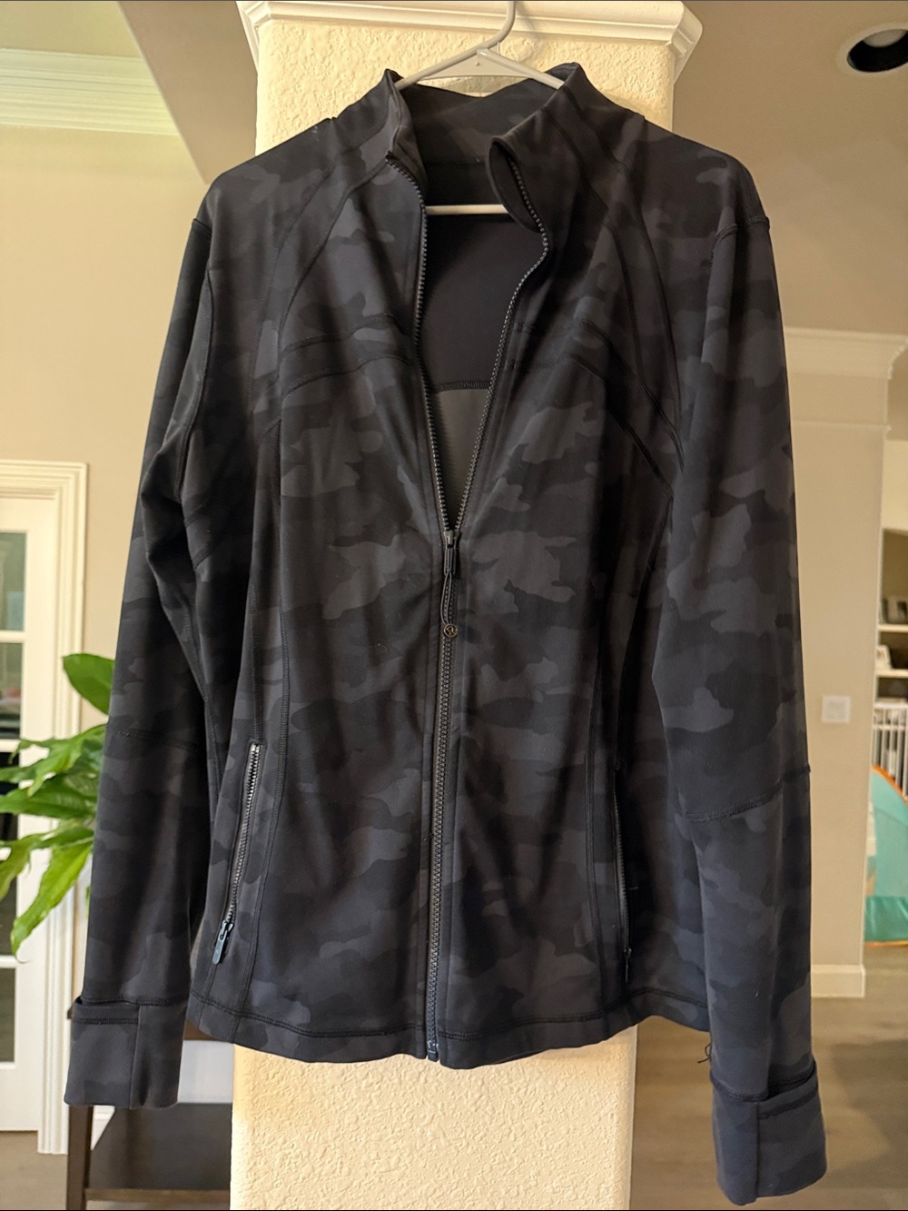 Black Camo lululemon define jacket